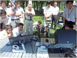【関連ソフトでの測量模擬解析】