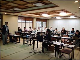 【当社畠技師長による説明状況】