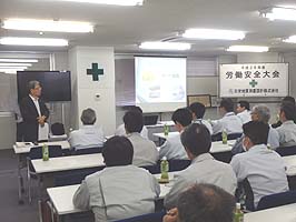【株式会社シーラム 川田様の安全講話】