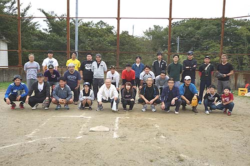 【試合開始前に記念写真】