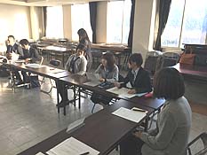 【自己紹介や経験談発表】