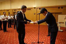 【永年勤続社員表彰 20年】 松本・會川