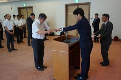 【永年勤続社員表彰】 阿部 和之部長