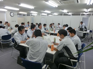 受講後のグループ討議