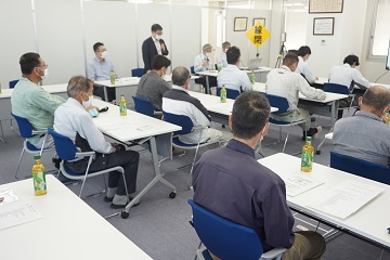講師の方からの講習